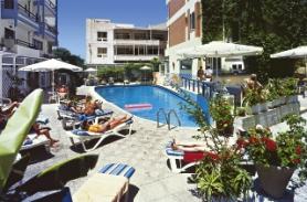 Ostrov Rhodos a hotel Alga s bazénem