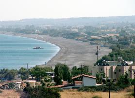 Ostrov Rhodos, pobřeží obce Gennadi