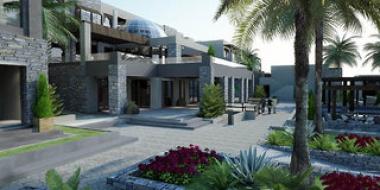 Ostrov Rhodos a vstup do hotelu Aquagrand Deluxe Resort