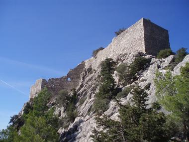 Rhodoský hrad Monolithos