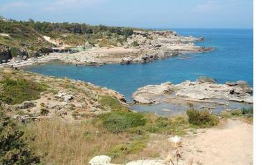 Kalithea u moře, ostrov Rhodos
