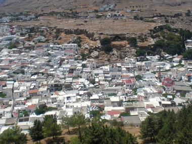 Řecký ostrov Rhodos - městečko Kolymbia