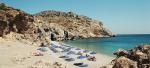 Oblázková pláž Afandou, Rhodos