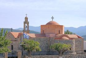 Asklipion - byzantský kostel Kimisis Theotokou