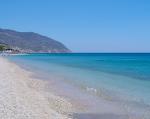 Rhodos  pláž nedaleko vesnička Agios Isidoros